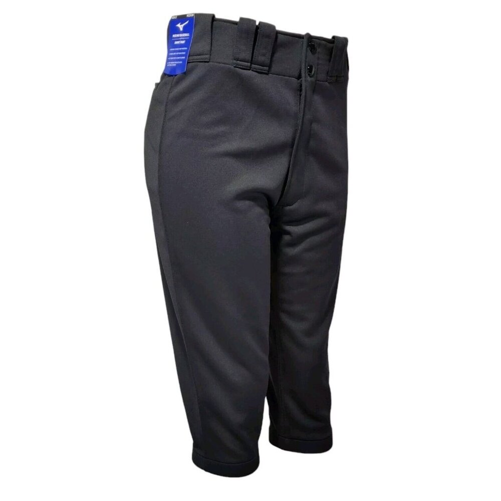 Mizuno Premier Short Adult Baseball Black Pant 350280 Unisex Size M READ MEASURE